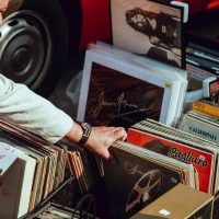 Boxes of old records